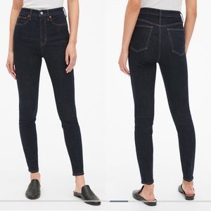Gap High Rise Skinny Jeans